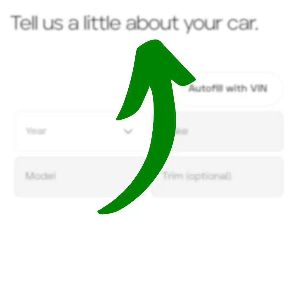 image of our instant offer system online